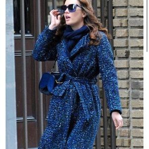 ISO Dries Van Noten Blue Coat